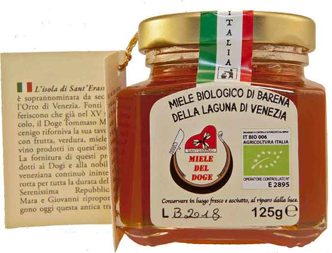 organic honey from Venice: barena